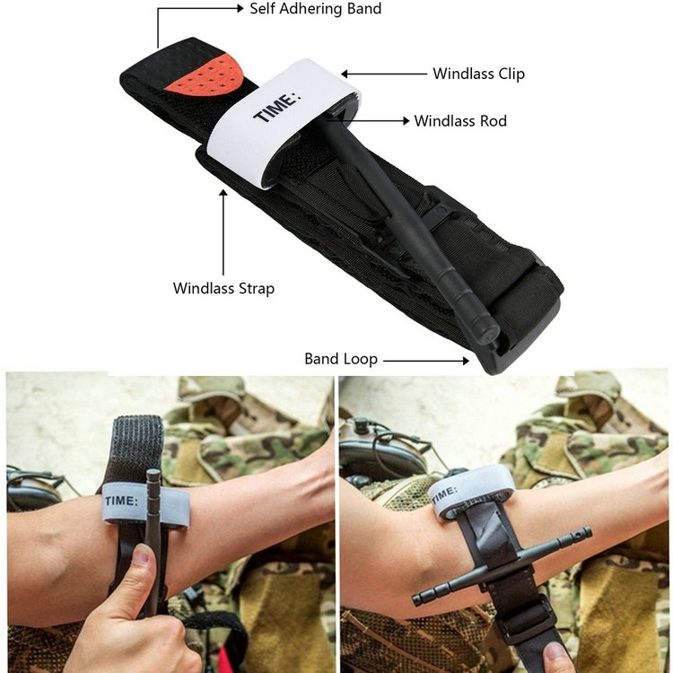 Outdoor Tactical Tourniquet Detail