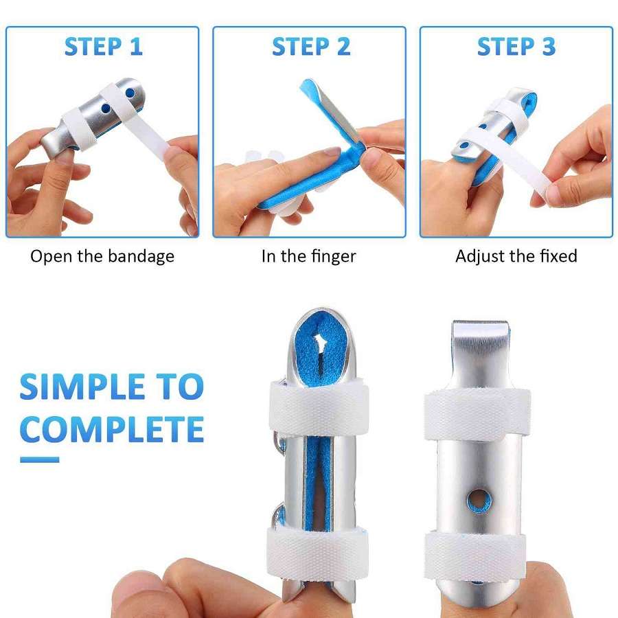 Aluminum Foam Spoon Malleable Finger Splint Detail