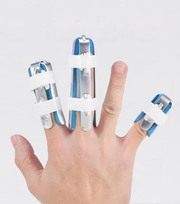 Aluminum Foam Spoon Malleable Finger Splint